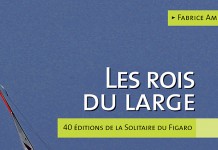 Fabrice Amédéo raconte 40 ans de Solitaire du Figaro Couverture Livre Solitaire Fabrice Amedeo