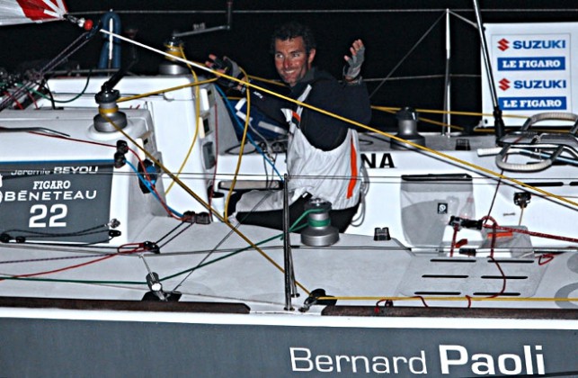 Jérémie Beyou vainqueur à Dingle