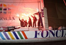 Michel Desjoyeaux et Foncia vainqueurs à Brest Desjoyeaux