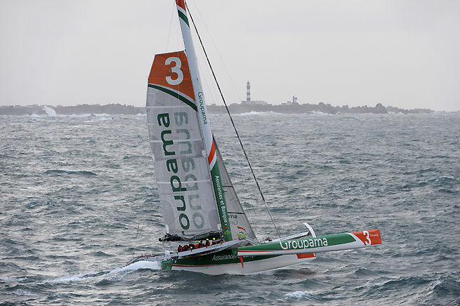 Départ Groupama 3 Départ Groupama 3