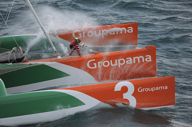 Départ Groupama 3 Départ Groupama 3