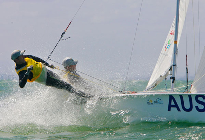 Mat Belcher et Malcolm Page Mat Belcher et Malcolm Page