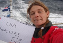 Liz Wardley double le Cap Finisterre Liz Wardley