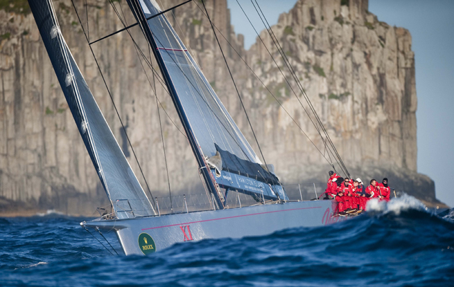 Wild Oats XI au large de Hobart Wild Oats XI au large de Hobart