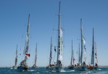 De l’Australie à la Chine Départ de l`Australie des Clippers