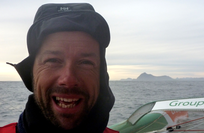 Thomas Coville au cap Horn Thomas Coville au cap Horn