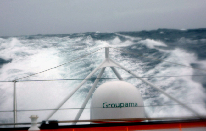 Sillage Groupama 3 Sillage Groupama 3