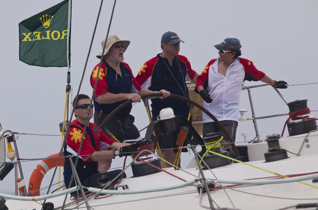 Sir Robin Knox-Johnston sur Ffreefire 70 Sir Robin Knox-Johnston sur Ffreefire 70