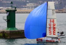 Jorg Riechers remporte la première étape du Mini Pavois Jorg Riechers à Gijon