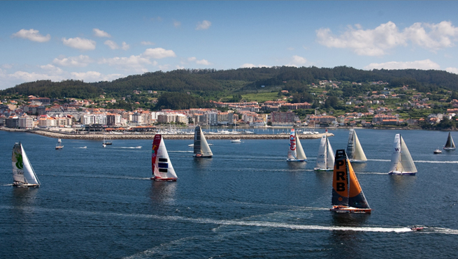 Flotte à Sanxenxo Flotte à Sanxenxo