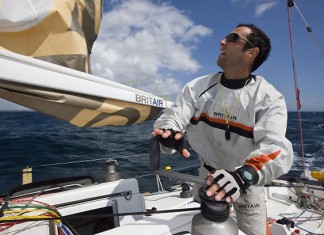 Armel Le Cléac´h skipper de l´IMOCA Banque Populaire Armel Le Cleach Brit Air Figaro 2010