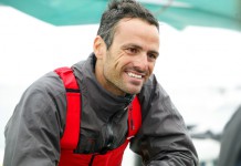 Franck Cammas en tête du classement à la Grande Motte Franck Cammas Trophée Clairefontaine