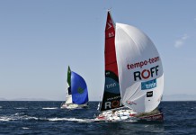 Bataille serrée jusqu’à la ligne à Didim François Gabart et Francisco Lobato