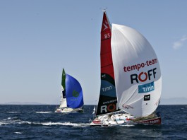 François Gabart et Francisco Lobato