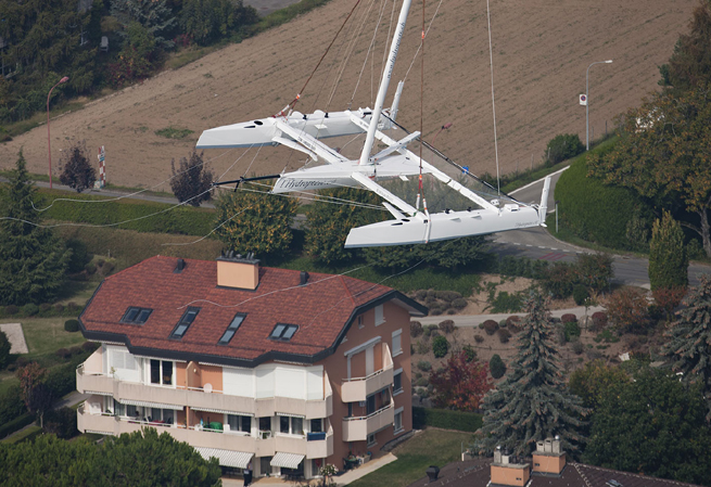 Héliportage de l`hydroptère.ch Héliportage de l`hydroptère.ch