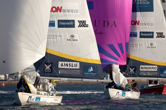 Ainslie contre Minoprio aux Bermudes Ainslie contre Minoprio aux Bermudes