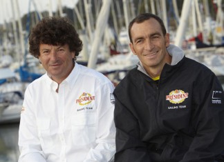 Jean le Cam de retour.. sur la Barcelona ! Le Cam Garcia BWR 2010