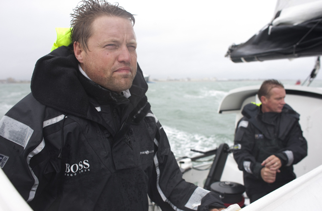 Alex Thomson et Andy Meiklejohn Alex Thomson et Andy Meiklejohn