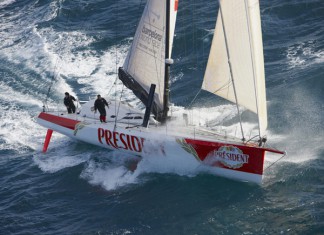 Président démâte Jean Le Cam et Bruno Garcia Président
