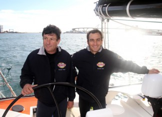 Jean Le Cam vise une place sur le podium Le Cam et Garcia arrivent à Barcelone