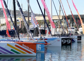 L´activité reprend dans le port de Barcelone La flotte à quai à Barcelone