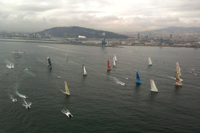 Départ de la Barcelona World Race Départ de la Barcelona World Race