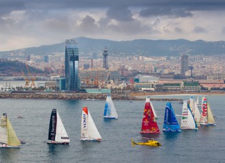 C’est parti pour le tour du monde Départ de la Barcelona World Race