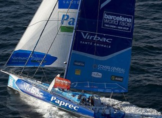 Virbac-Paprec 3 entame sa remontée vers Wellington Virbac Paprec 3 Dick Peyron BWR 2010