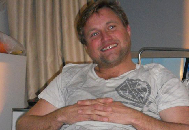 Alex Thomson quitte l`hôpital Alex Thomson quitte l`hôpital