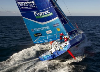 A bonne allure dans l’Atlantique Virbac-Paprec 3