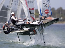 Nathan Outteridge Mondial Moth 2011