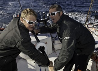 Foncia et Vibrac-Paprec 3 à quai, Estrella Damm en tête Pella et Ribes sur Estrella Damm