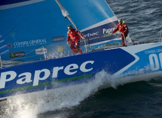 A chacun sa croix en entrant dans l´Indien Virbac-Paprec 3