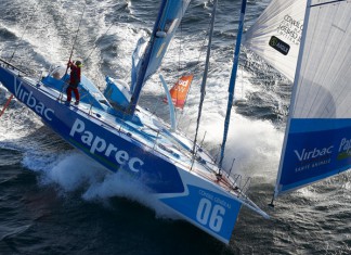 Dick et Peyron en mode furtif Virbac-Paprec 3 BWR