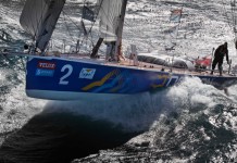 Avarie de quille à bord d´Operon Racing Operon Racing