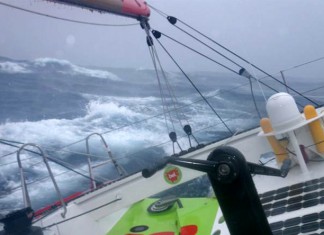 Les conditions de navigation se dégradent Groupe Bel dans le Pacifique
