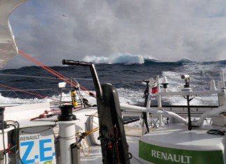Avis de coup de baston aux abords du cap Horn Renault ZE Pacifique Sud
