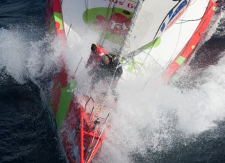 Avarie de quille à bord de Groupe Bel au large du Cap Horn Groupe Bel
