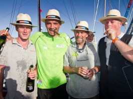 Quatre marins, quatre profils différents Les 4 skippers à Punta del Este