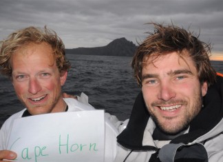Quatre duos dans l´Atlantique Neutrogena Herrmann et Breymaier au cap Horn