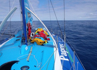 Un Pot au Noir plus conséquent que prévu Virbac-paprec 3 Atlantique Sud