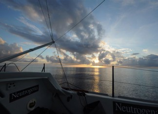 Ralentissement général dans l´Atlantique Neutrogena temps calme