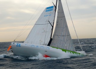 Renault et Estrella Damm secoués dans la mer d´Alboran Renault ZE Gibraltar