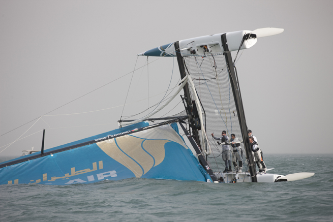 Chavirage Oman Sail Chavirage Oman Sail