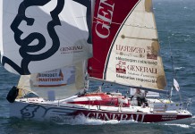 Lunven toujours en tête à quelques heures de l’arrivée Lunven Generali Transat 2011