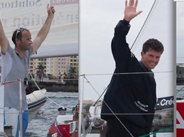 Podium Transat Figaro 2011