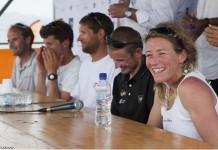 Les réactions à Fort-de-France Cinq premiers Transat 2011