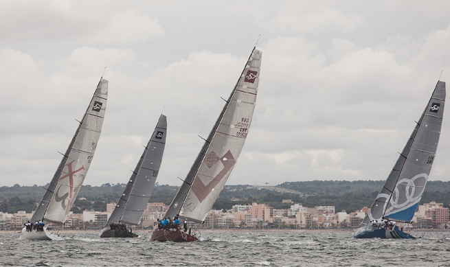 Flotte TP52 à la Palma Vela Flotte TP52 à la Palma Vela