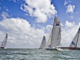 Les skippers ont hâte d´en découdre Flotte de 4 bateaux Velux