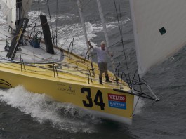 Brad van Liew en éclaireur Brad van Liew au départ de Charleston